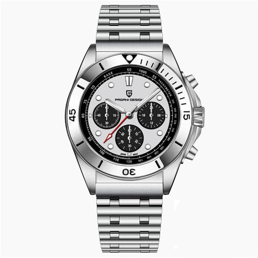 Reloj Cronógrafo de Cuarzo para Hombre en Acero Inoxidable - Image 2
