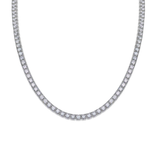 Collar Río Estrellado - Joya de Lujo en Plata S925 y Moissanita Premium - Image 2