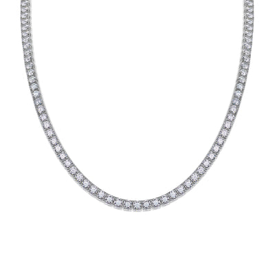 Collar Río Estrellado - Joya de Lujo en Plata S925 y Moissanita Premium - Image 2
