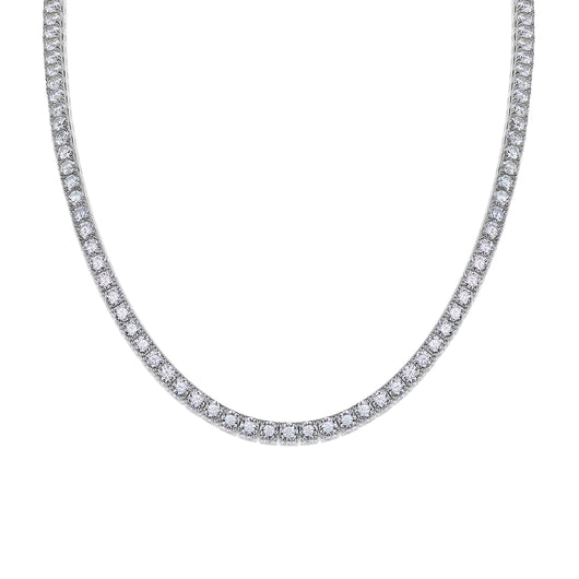 Collar Río Estrellado - Joya de Lujo en Plata S925 y Moissanita Premium - Image 2