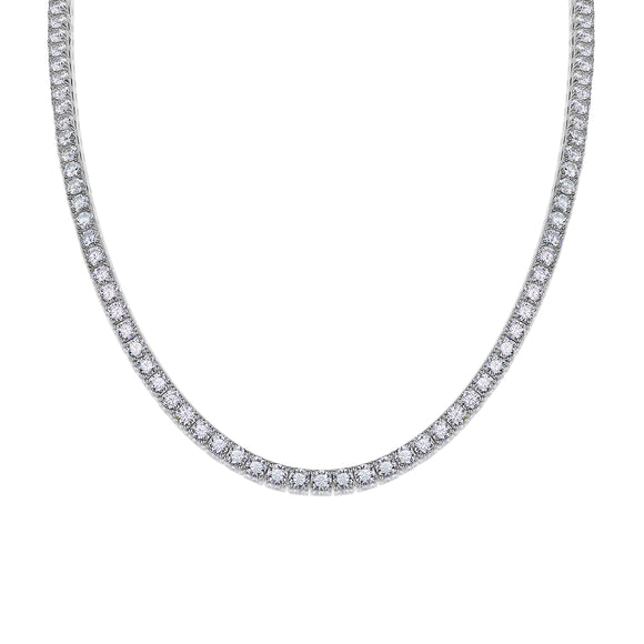 Collar Río Estrellado - Joya de Lujo en Plata S925 y Moissanita Premium