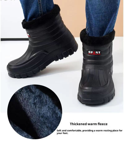 Botas de Trabajo Impermeables con Forro Térmico para Hombre - Image 17