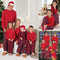 Pijamas Navideños a Cuadros para Toda la Familia