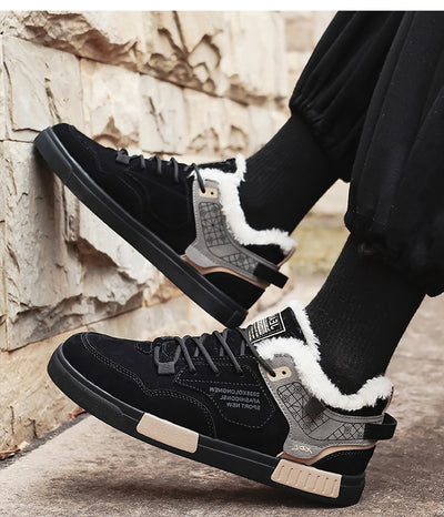 Zapatos Casuales Plus Velvet para Hombre Talla Grande - Image 16