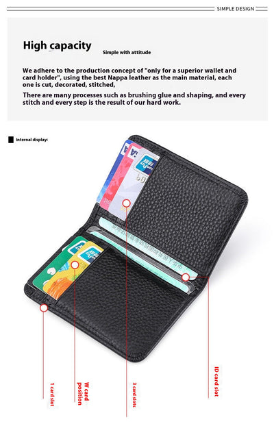 Cartera Ejecutiva de Cuero para Tarjetas Bancarias - Image 16