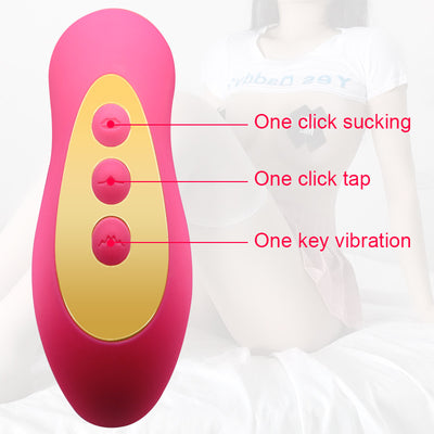 Vibrador Portátil Recargable con Múltiples Funciones de Succión y Vibración - Image 7