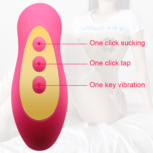 Vibrador Portátil Recargable con Múltiples Funciones de Succión y Vibración - Image 7