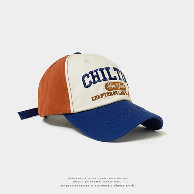 Gorra de Béisbol Retro con Combinación de Colores para Bebé - Protección Solar Verano - Image 15