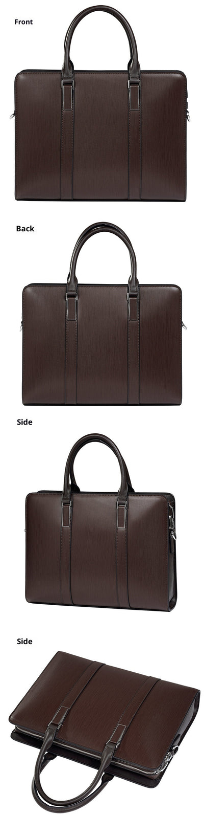 Maletín Ejecutivo de Cuero Genuino para Hombre - Image 15