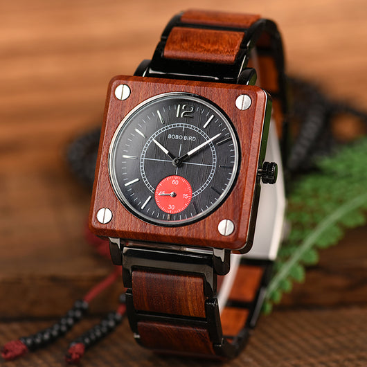 Reloj de Pareja Cuadrado Multifuncional de Cuarzo - Image 13