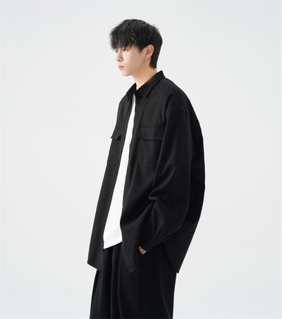 Camisa Jacket Casual Oversize para Hombre - Talla Grande - Image 22