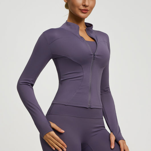 Abrigo Deportivo Casual Entallado para Yoga Mujer - Image 19