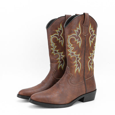Bota Retro Alta con Bordado para Hombre - Image 22