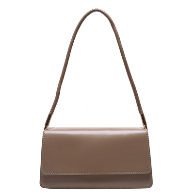 Bolsa de Hombro Única en Color Sólido para Mujer - Image 11