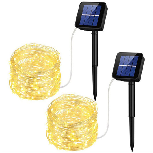 Guirnalda Solar LED Impermeable para Bodas y Celebraciones - Image 5