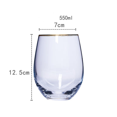 Vaso de Agua Arcoíris de Vidrio Nórdico Colorido para Toda la Familia - Image 16