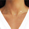 Metal Peace Dove Short Women's Clavicle Necklace Photo Color 3 Estilo