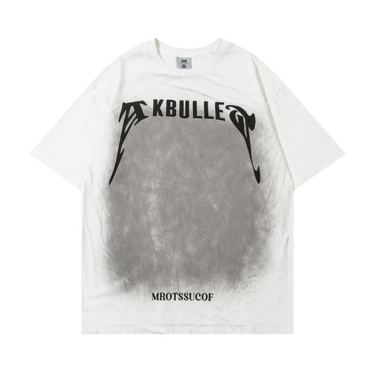 Camiseta Estampada de Manga Corta para Hombre