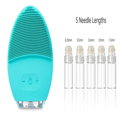 Limpiador Facial Ultrasónico Recargable de Vibración Avanzada - Image 12