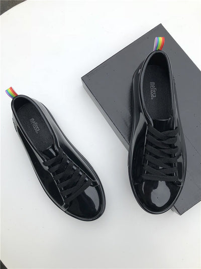 Tenis Deportivos Arcoíris con Cordones para Mujer - Suela Plana - Image 3