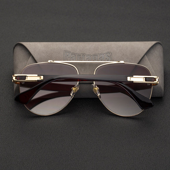 Gafas de Sol Retro Redondas Estilo Rana para Mujer