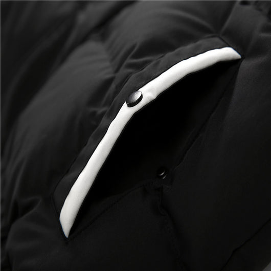 Abrigo de Invierno Coreano Grueso para Hombre - Image 3