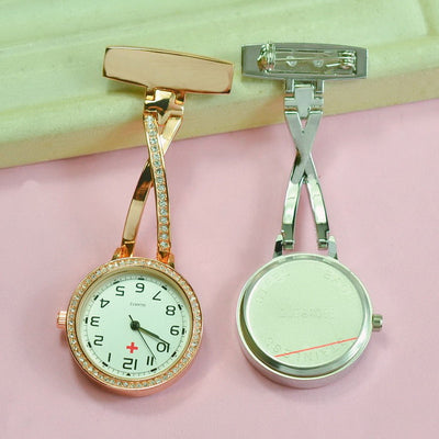 Reloj de Enfermera Colgante Retro Diamond Movement - Image 7
