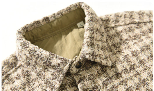 Camisa Casual Retro de Manga Larga para Hombre - Image 16