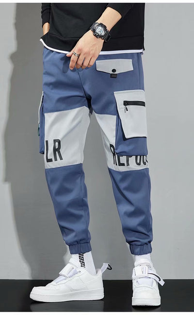 Pantalones Hip Hop Sueltos de Tendencia para Hombre - Primavera - Image 21