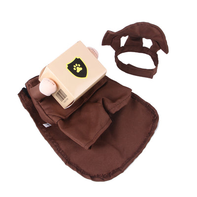 Ropa Divertida para Mascotas - Disfraz Mensajero Courier - Image 9