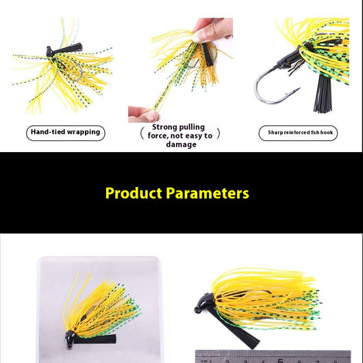 Anzuelo Jig Anti-enganche con Barba para Pesca de Precisión - Image 17