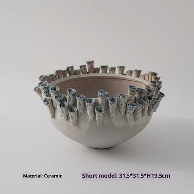 Jarrón de Cerámica Artesanal Minimalista Jingdezhen - Image 8