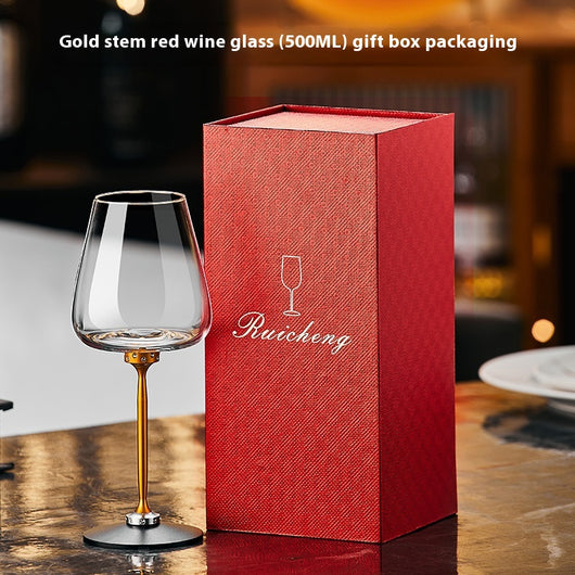 Caja de Regalo Soporte Giratorio para Copa de Vino en Cristal y Aluminio - Image 7