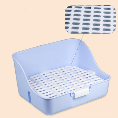 Arenero Esquinero para Mascotas Pequeñas - Entrenador de Baño para Conejos, Hamsters y Roedores - Image 20