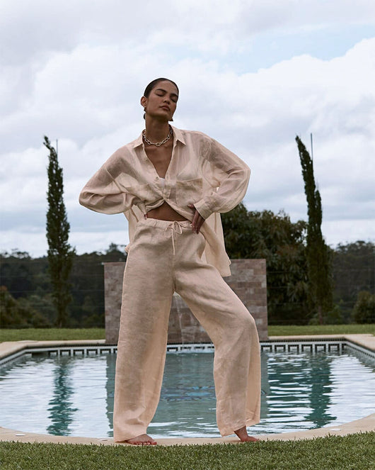 Traje Ejecutivo de Algodón: Camisa y Pantalón de Dos Piezas - Image 16