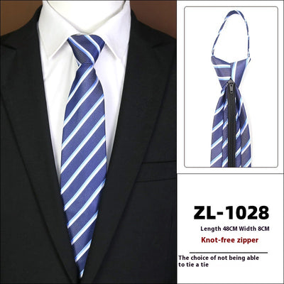 Corbata con Cierre Ejecutiva sin Nudo para Hombre - Image 33