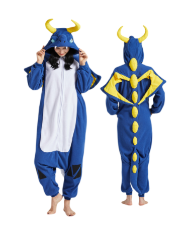 Pijama Franela Estampado Animales One Piece