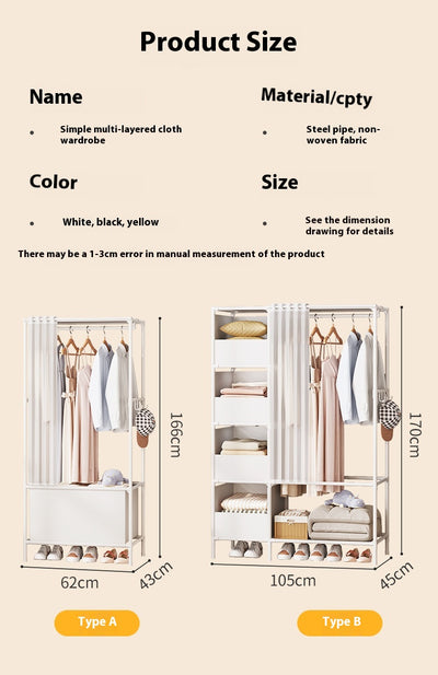 Armario Modular para Dormitorio - Ensamblaje Sencillo - Image 15