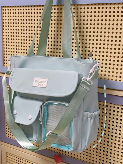Bolsa Tote Escolar Japonesa de Gran Capacidad para Estudiantes - Image 22