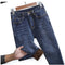 Jeans Térmicos Ajustados de Cintura Alta para Otoño e Invierno