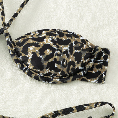 Bikini Deportivo Estampado Pantera Acero - Image 20