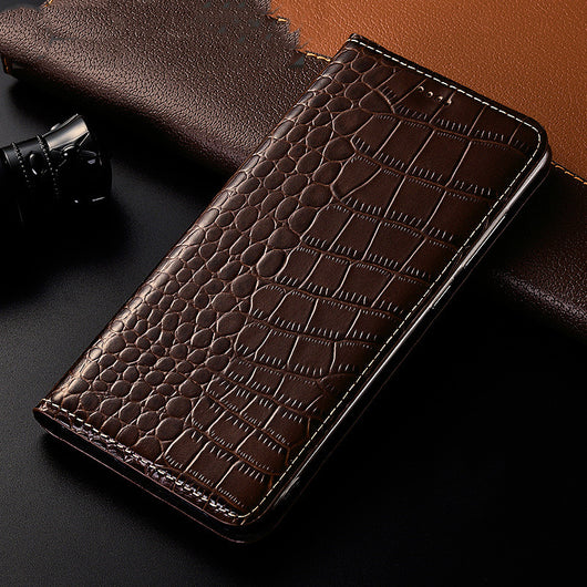 Funda Protectora de Cuero para Teléfono Móvil