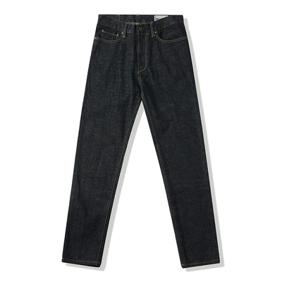 Jeans Slim Rojo Intenso de Corte Clásico - Image 3