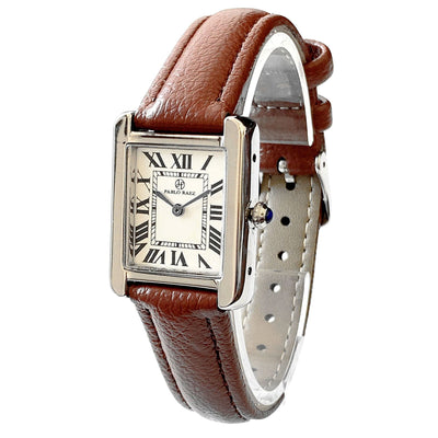 Reloj de Pulsera Mujer Cuadrado Esfera Romana Cuarzo - Image 6