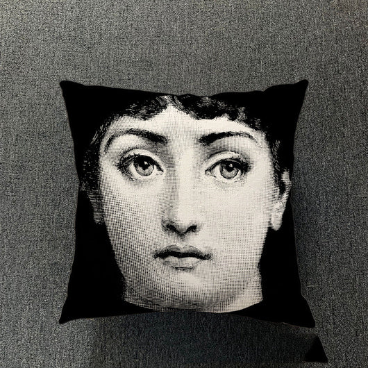 Funda de Almohada de Algodón y Lino para Sala de Estar - Image 61