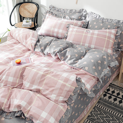 Juego de Cama Infantil Princesa 4 Piezas - Funda Nórdica y Sábanas Corazones - Image 18