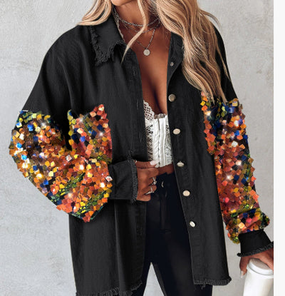 Blusa de Hombros Descubiertos con Patrón Serpentina para Mujer - Image 29