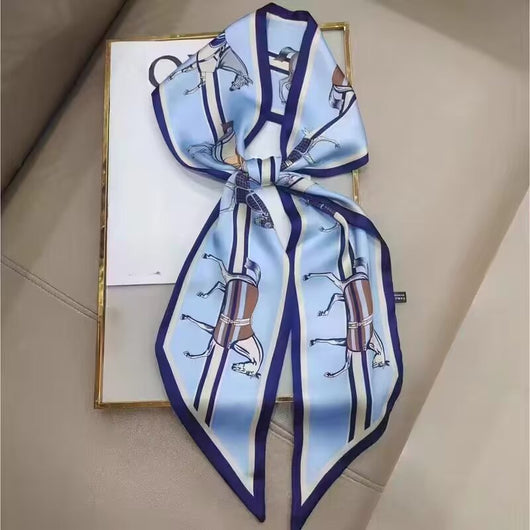 Pañuelo Decorativo Largo Estilo Coreano Lujo Ligero para Cabello Verano - Image 15
