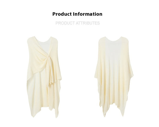 Cardigan Ligero Antibolitas Tejido Fino Color Sólido - Image 13