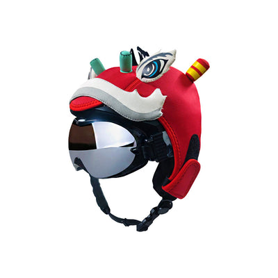 Casco de Esquí Protección Estilo Lion Design - Image 6